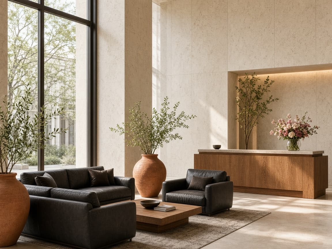 Hotel lobby